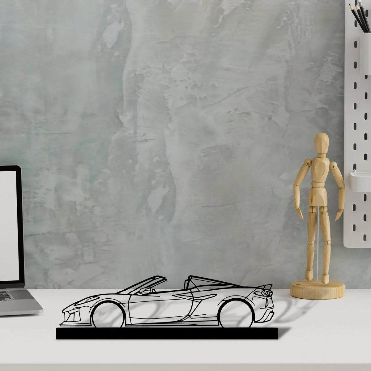 c8-z06 Silhouette Metal Art Stand - Tinvibe