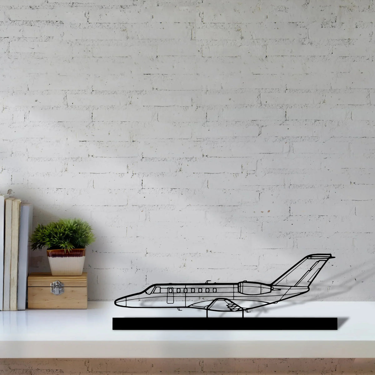 cj3-3 Silhouette Metal Art Stand - Tinvibe