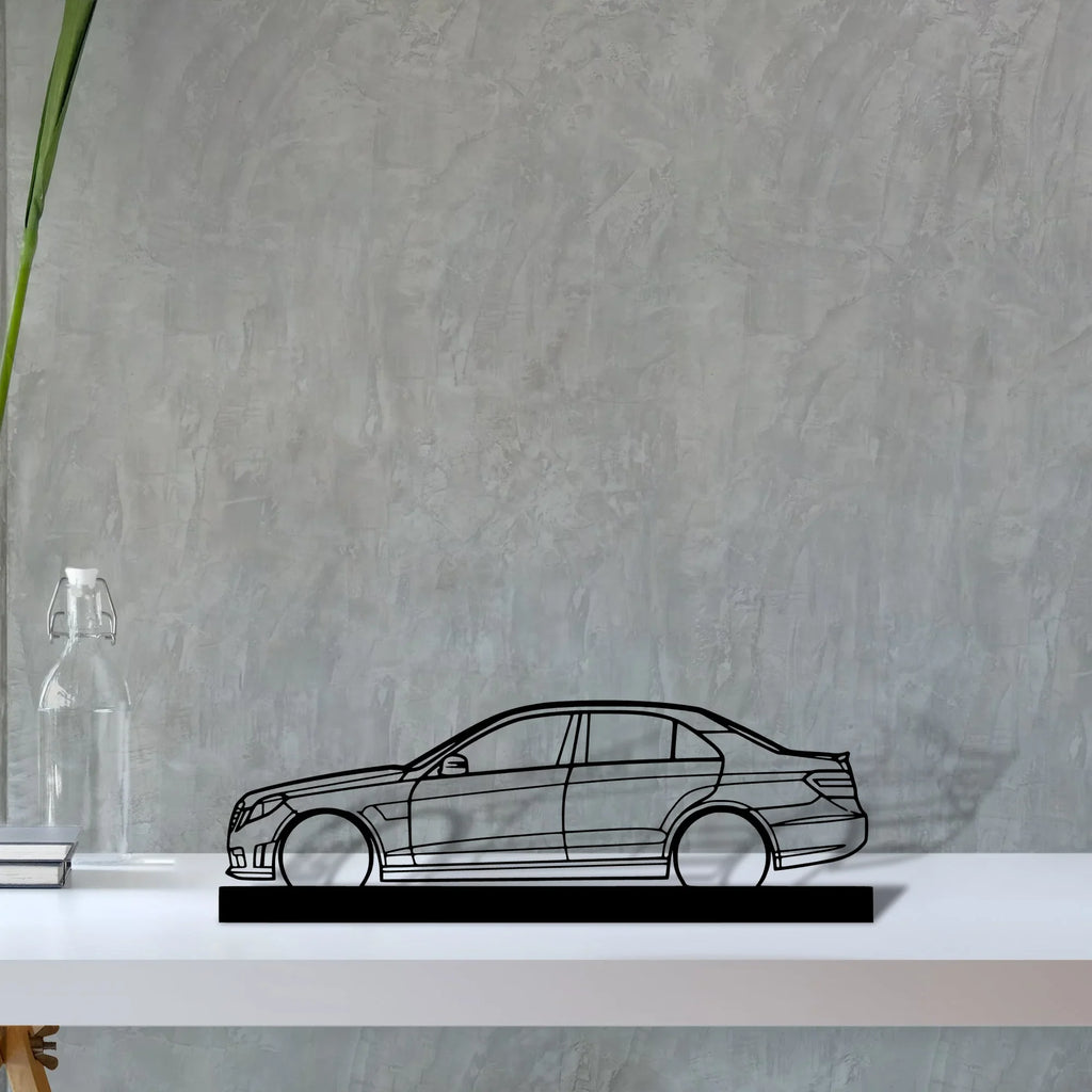 e63-amg Silhouette Metal Art Stand - Tinvibe