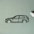 E87 Classic Silhouette Metal Wall Art - Tinvibe