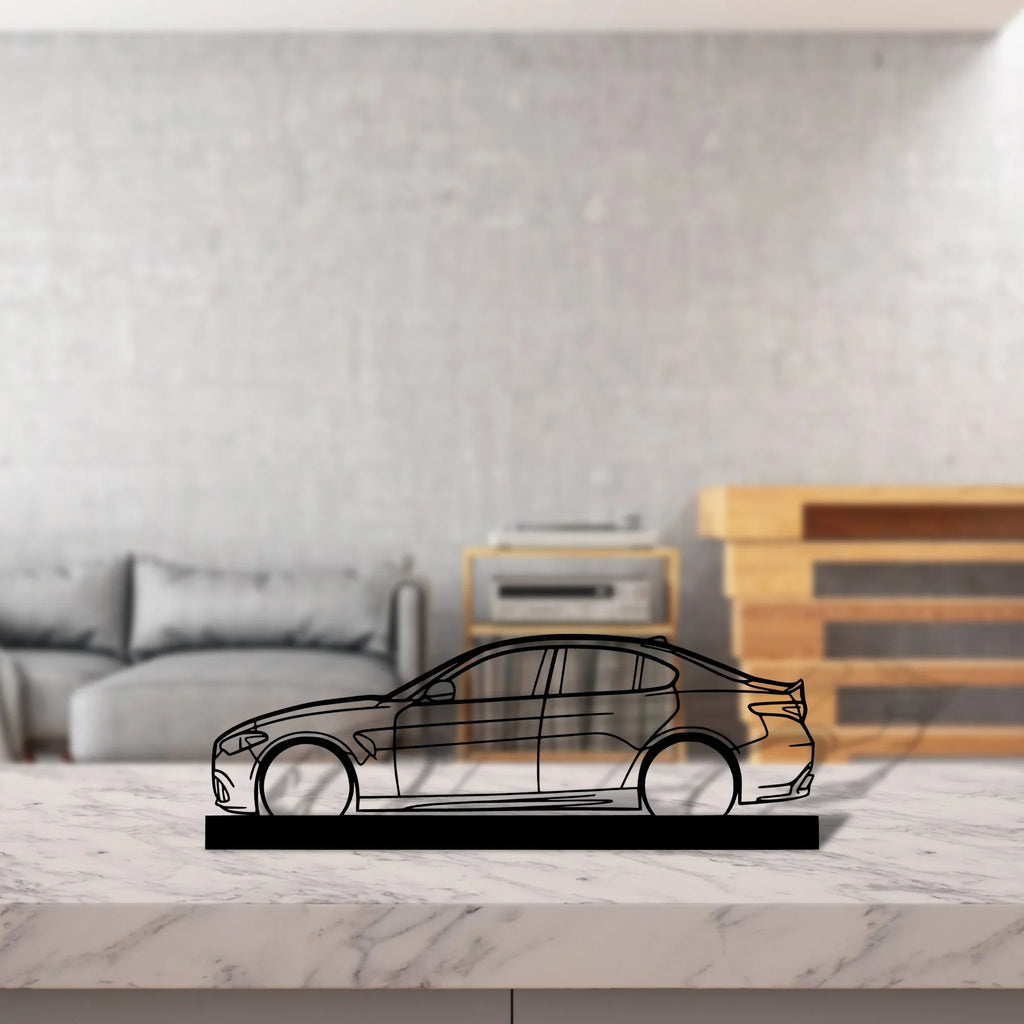giulia Silhouette Metal Art Stand - Tinvibe
