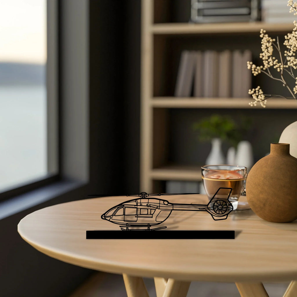 h145-4 Silhouette Metal Art Stand - Tinvibe