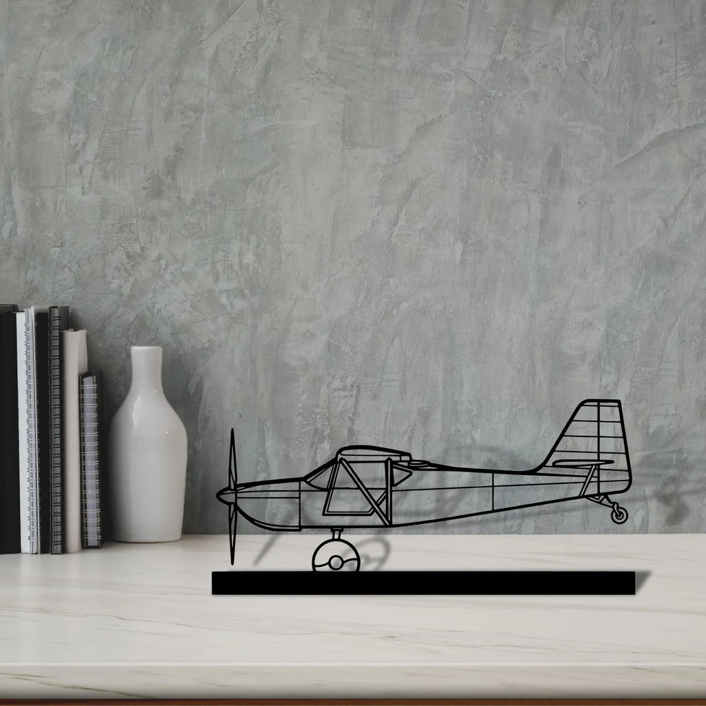 kitfox-5-2 Silhouette Metal Art Stand - Tinvibe