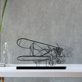 model-75 Silhouette Metal Art Stand - Tinvibe