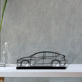 model-x Silhouette Metal Art Stand - Tinvibe