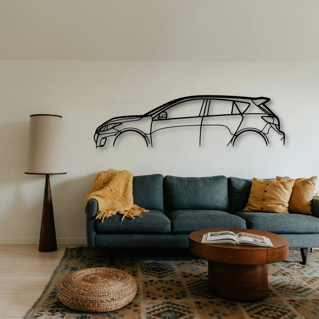 Mspeed 3 Classic Silhouette Metal Wall Art - Tinvibe