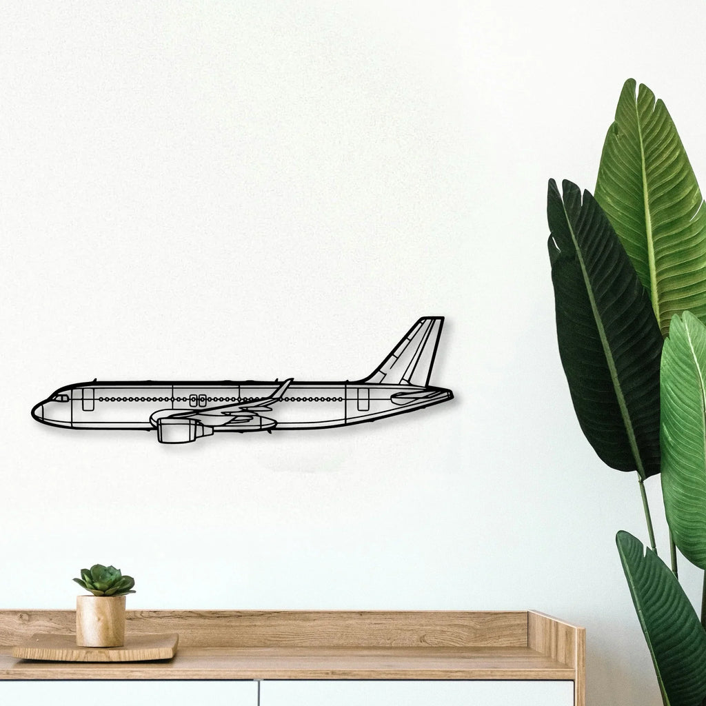 NH90 Nfh Classic Aircraft Silhouette Metal Wall Art - Tinvibe