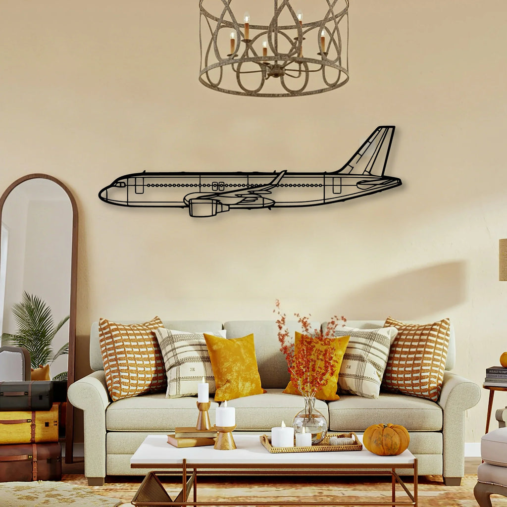 NH90 Nfh Classic Aircraft Silhouette Metal Wall Art - Tinvibe