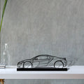 nsx Silhouette Metal Art Stand - Tinvibe