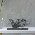 r1-2015 Silhouette Metal Art Stand - Tinvibe