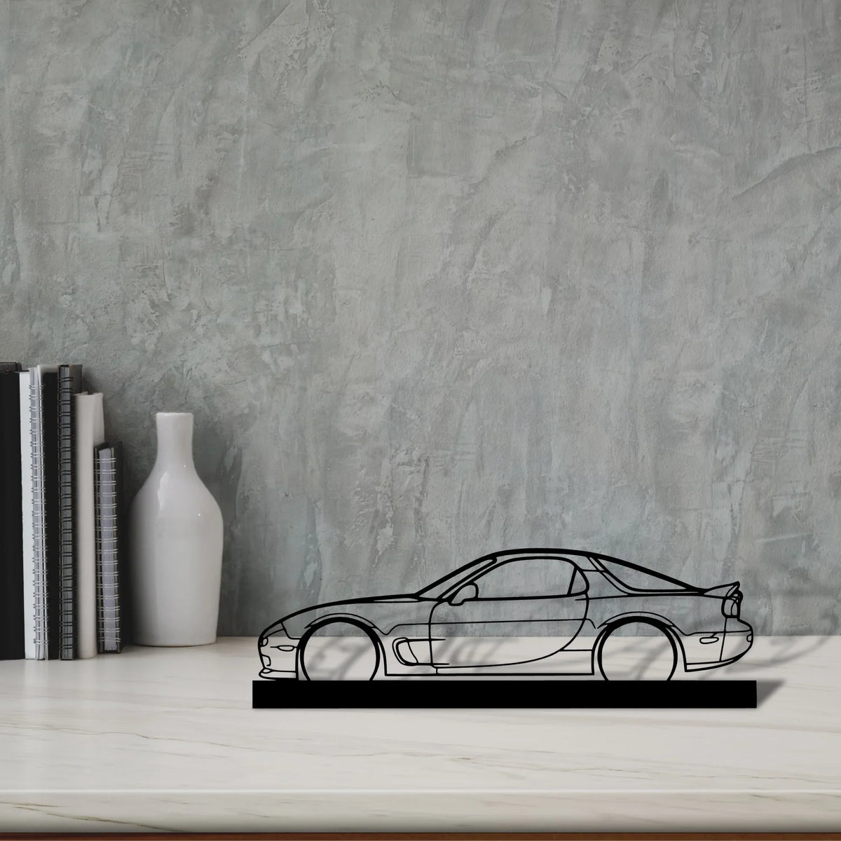 rx7-r1 Silhouette Metal Art Stand - Tinvibe