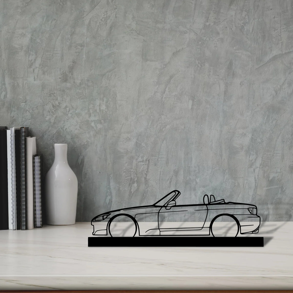 s2000 Silhouette Metal Art Stand - Tinvibe