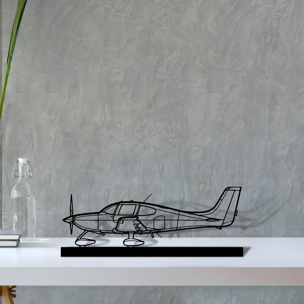 sr22-2 Silhouette Metal Art Stand - Tinvibe