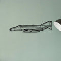 Tornado Classic Aircraft Silhouette Metal Wall Art - Tinvibe