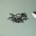 Tuono 2018 2 Classic Motorcycle Silhouette Metal Wall Art - Tinvibe