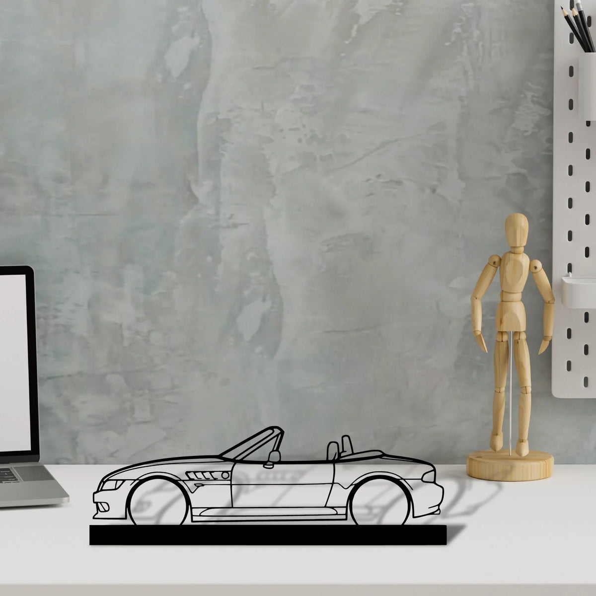 z3 Silhouette Metal Art Stand - Tinvibe