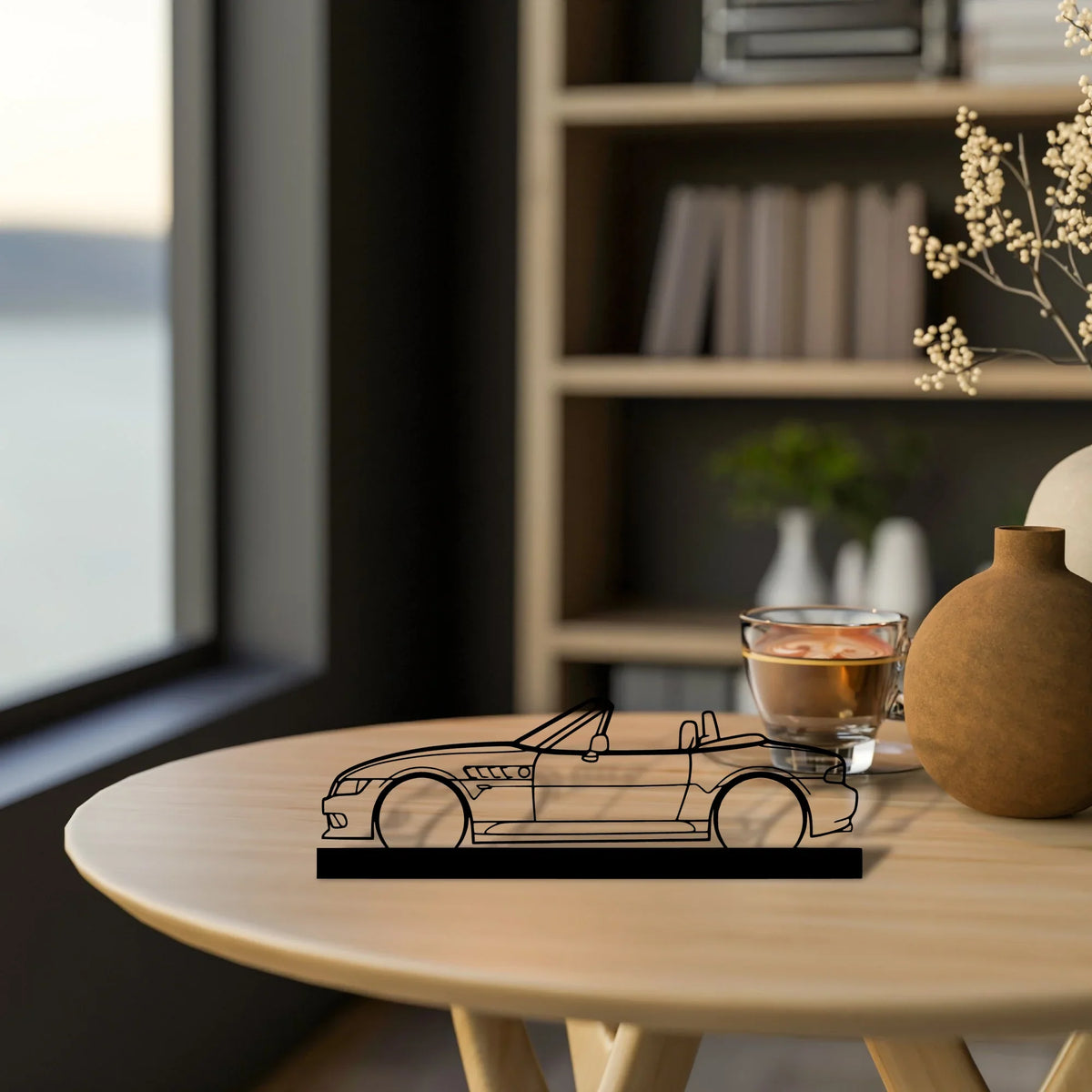 z3 Silhouette Metal Art Stand - Tinvibe